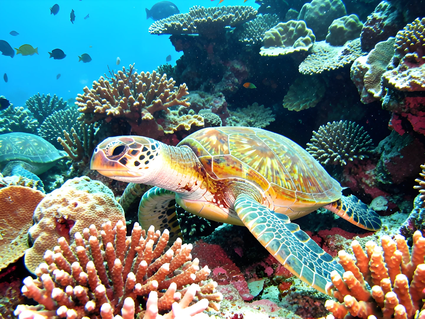 Tropical Reef Scene