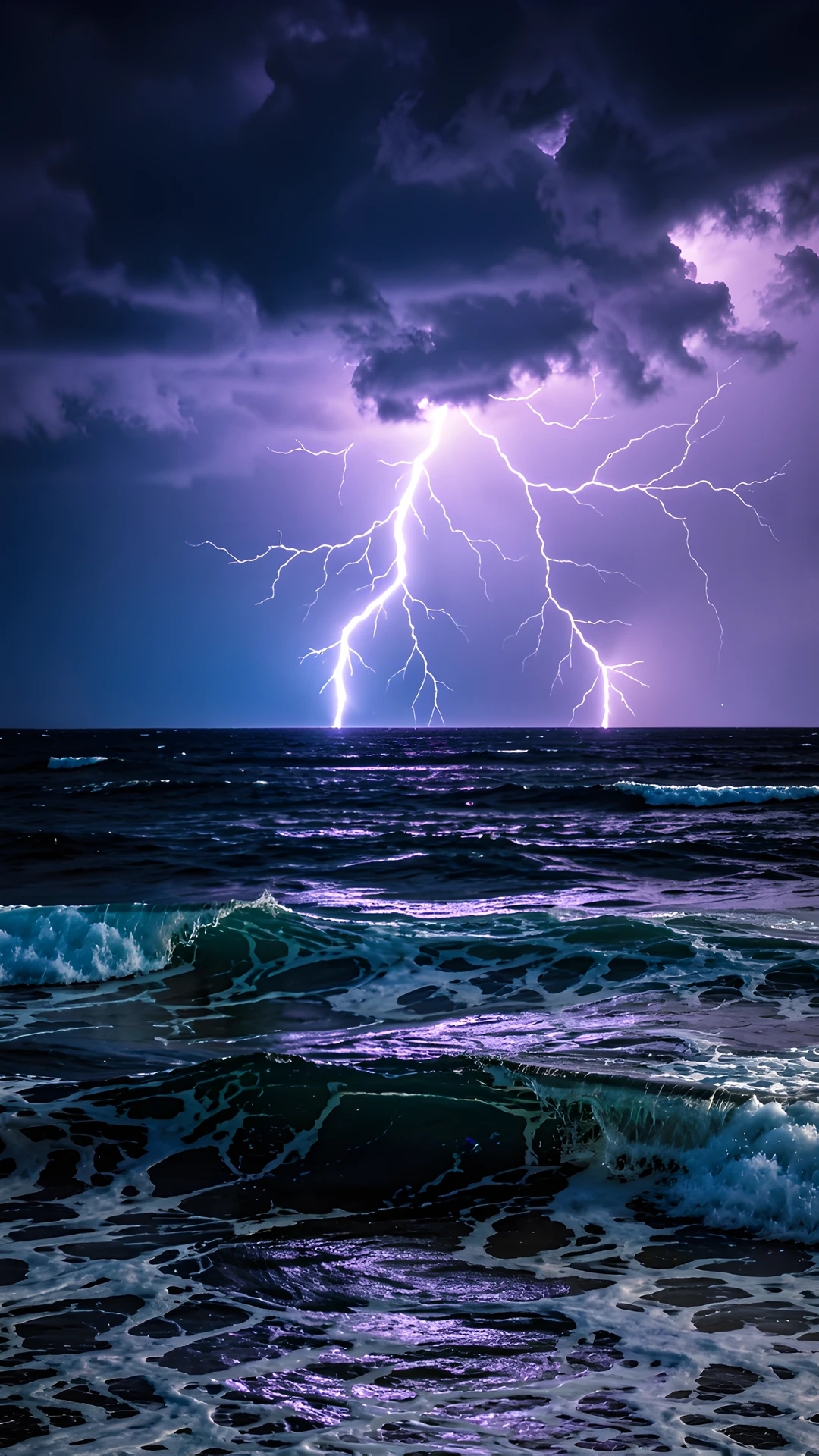 Turbulent Blue Waves