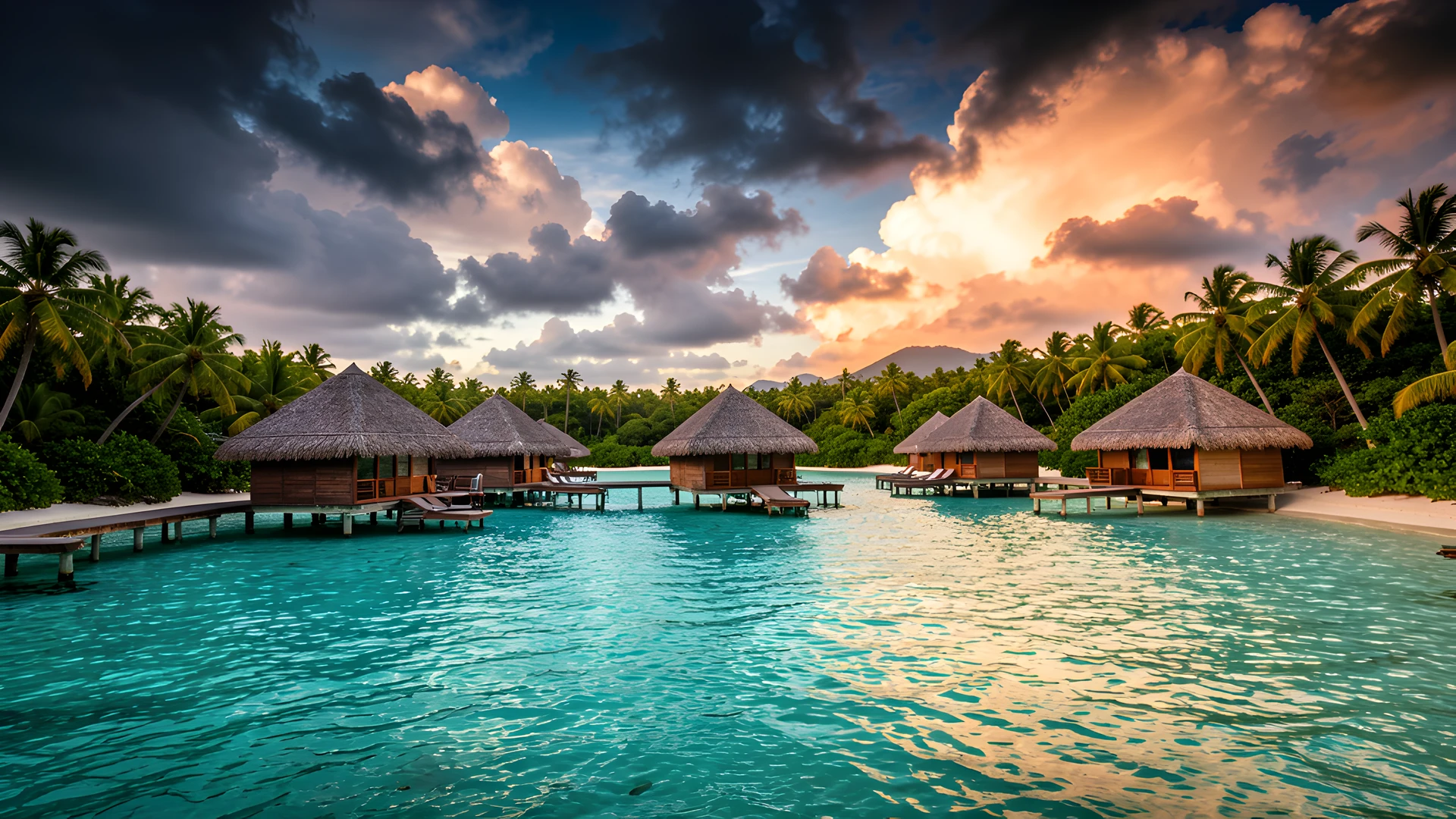 Tropical Water Bungalows