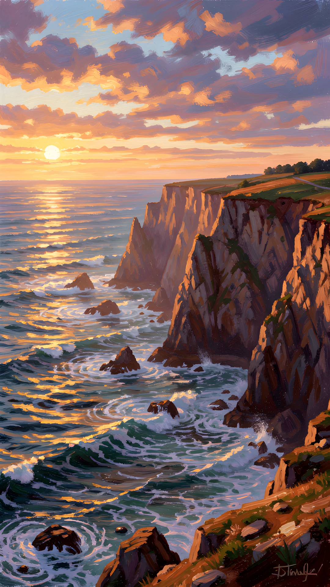 Mountain Landscape Botanical