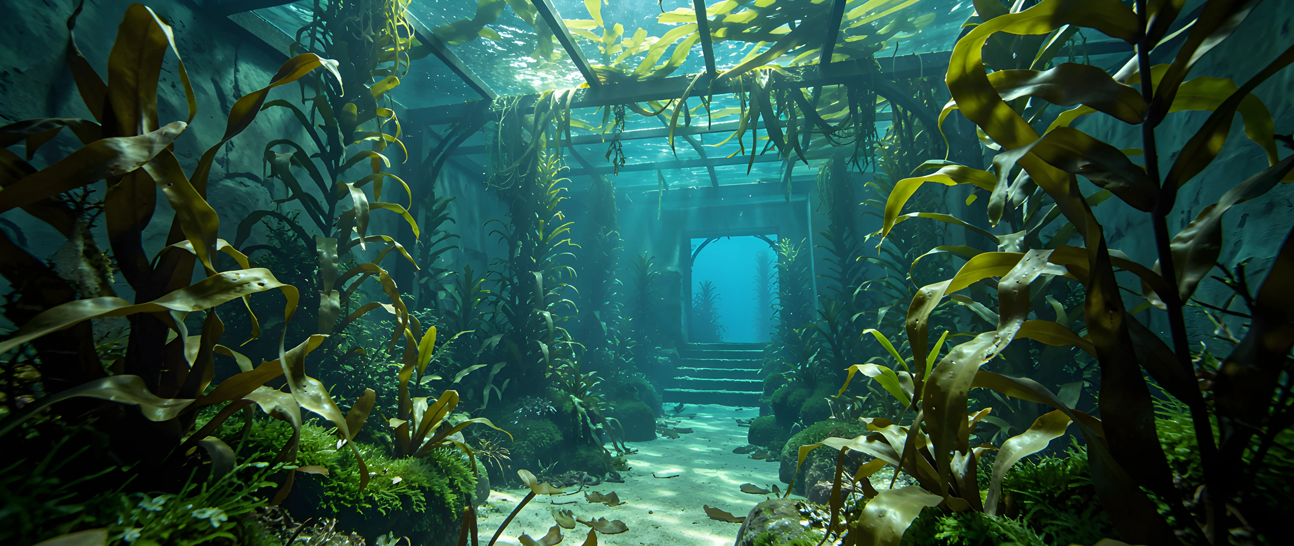 Submerged Kelp Forest