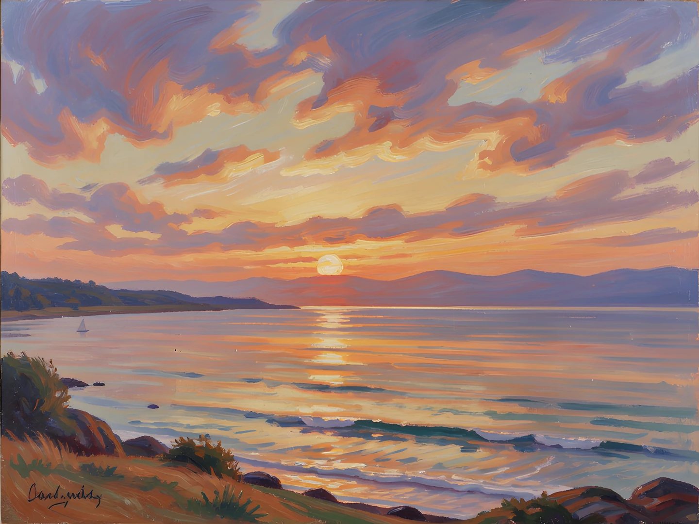 Bay Sunrise Mood