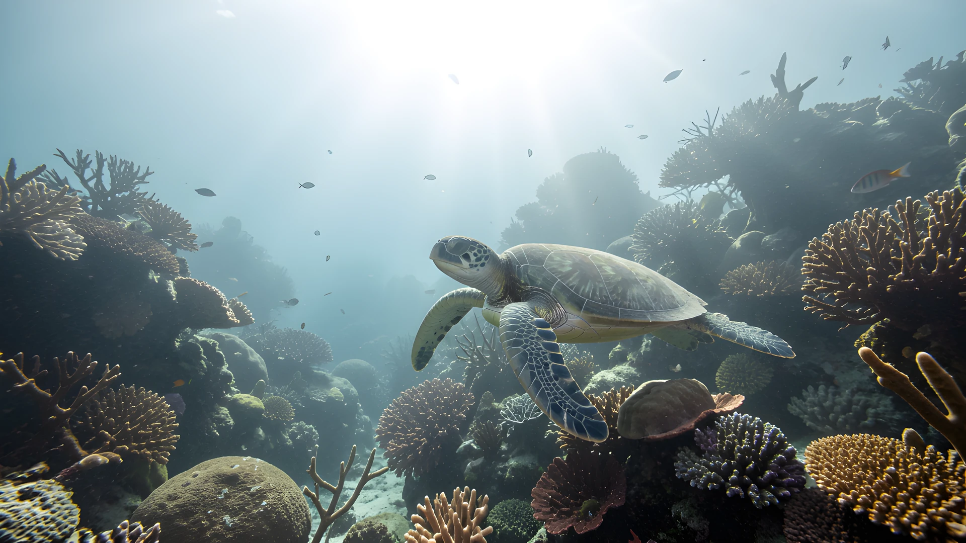 Tropical Reef Scene