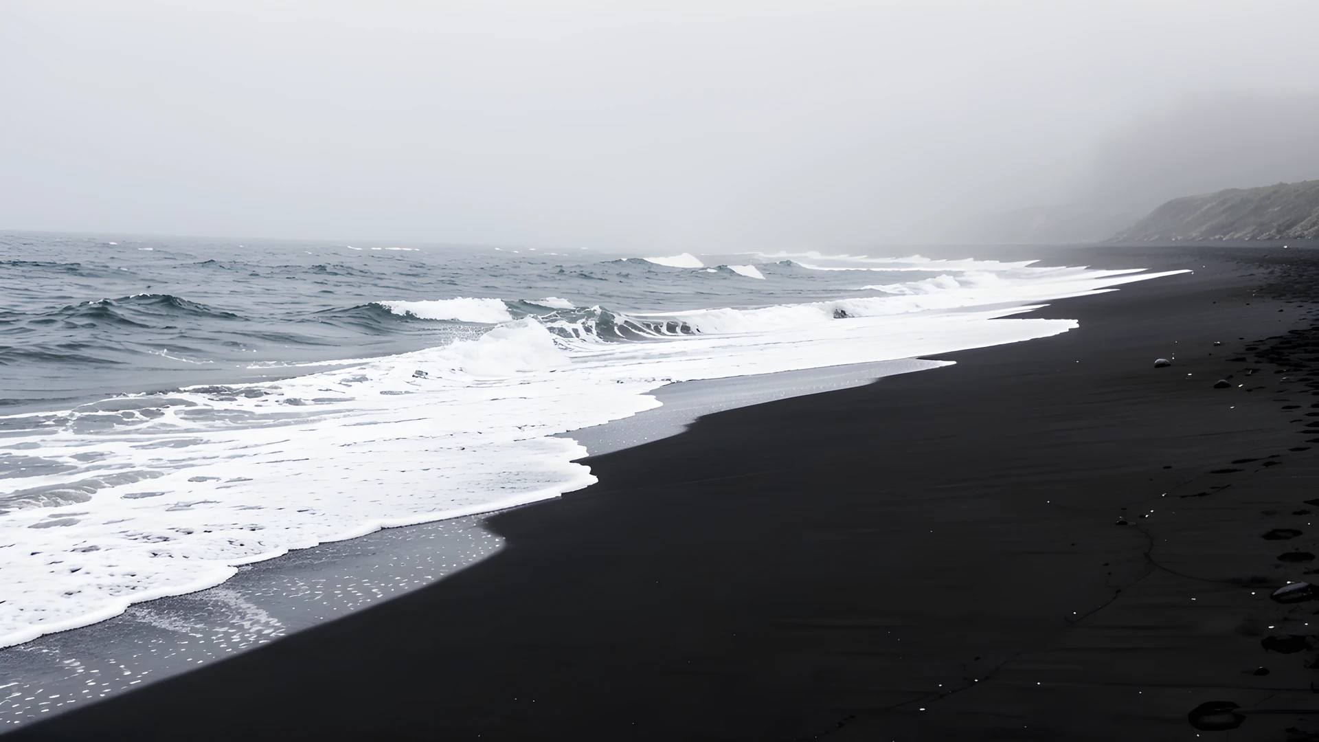 Misty Mountain Shore