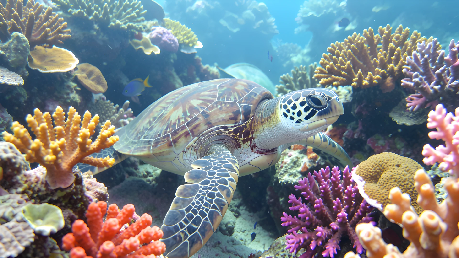 Tropical Reef Scene