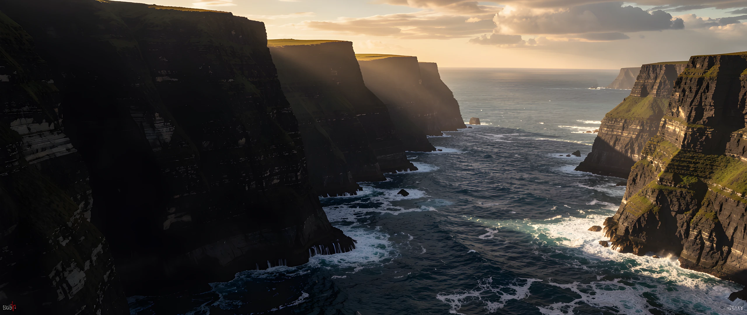 Mountain Waves Ocean