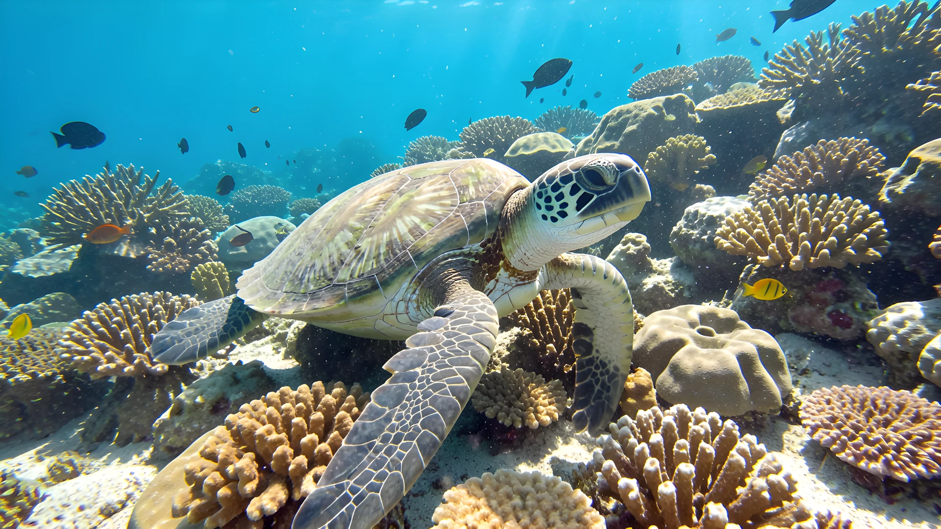 Tropical Reef Scene
