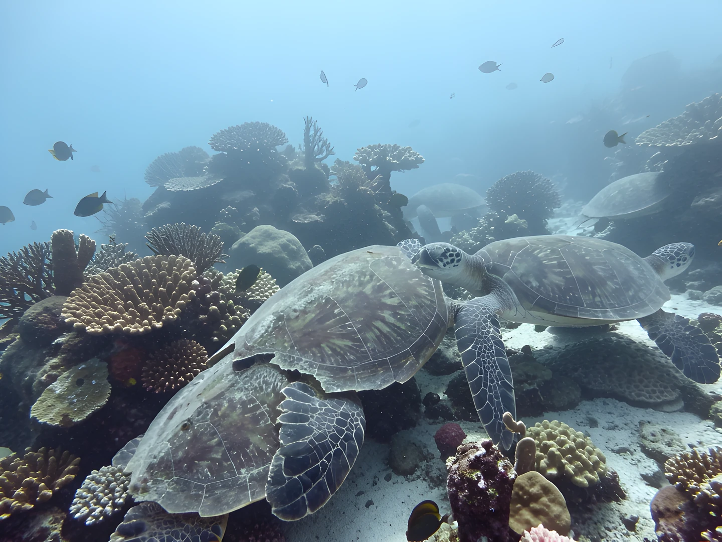 Tropical Reef Scene