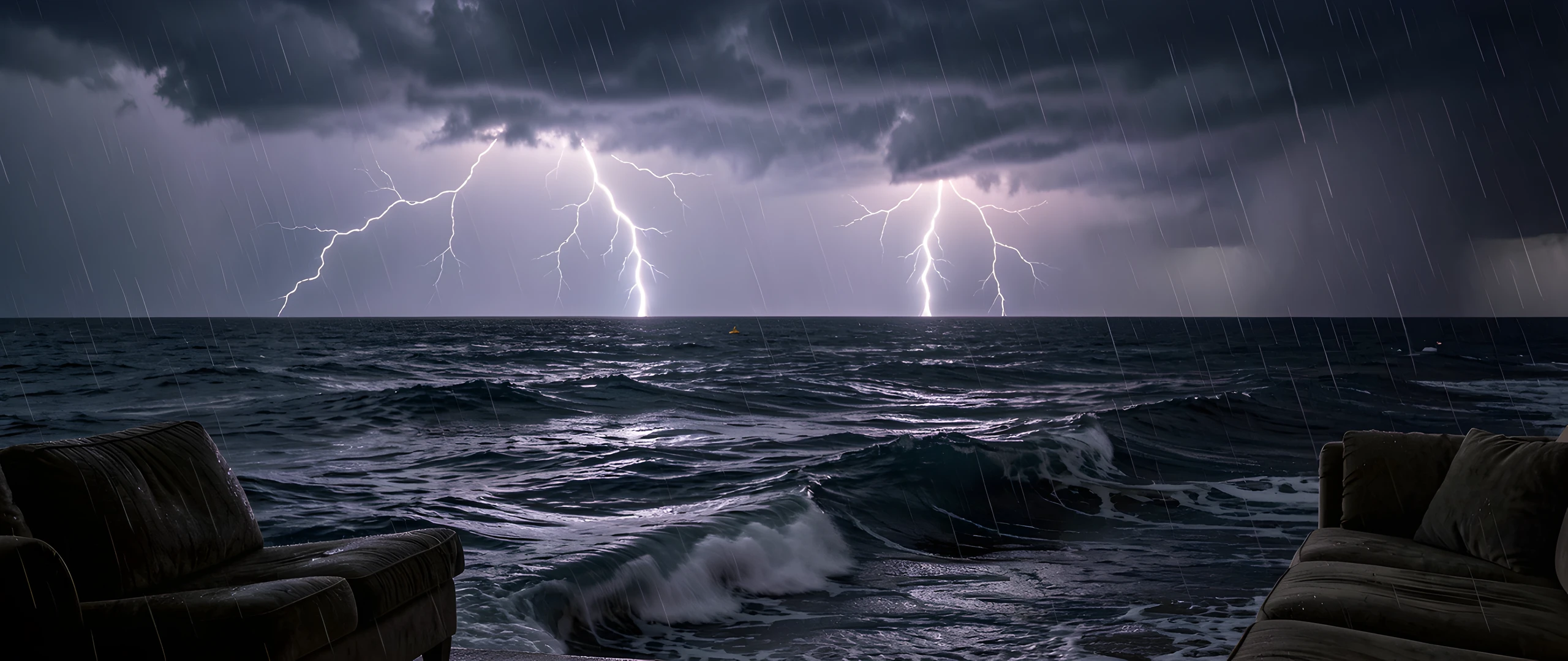 Turbulent Blue Depths