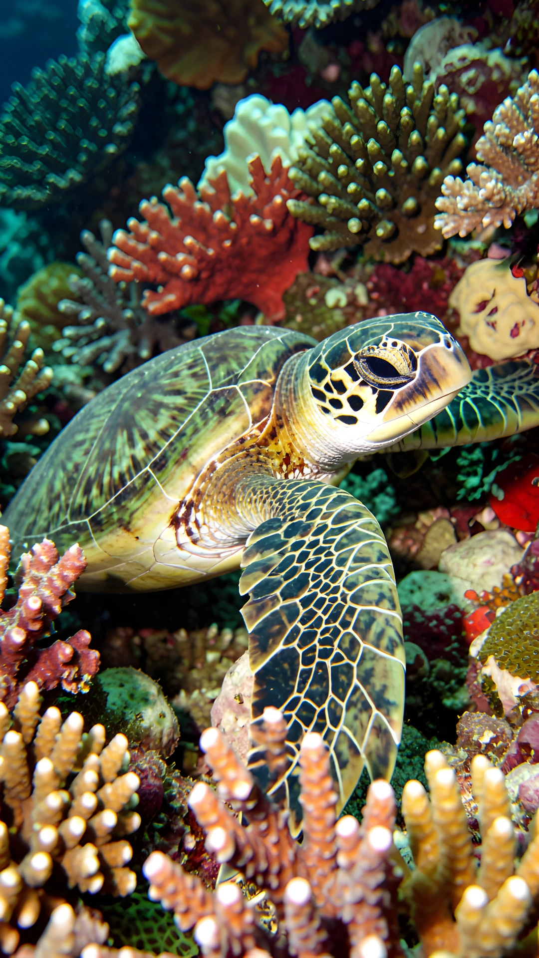 Tropical Reef Scene
