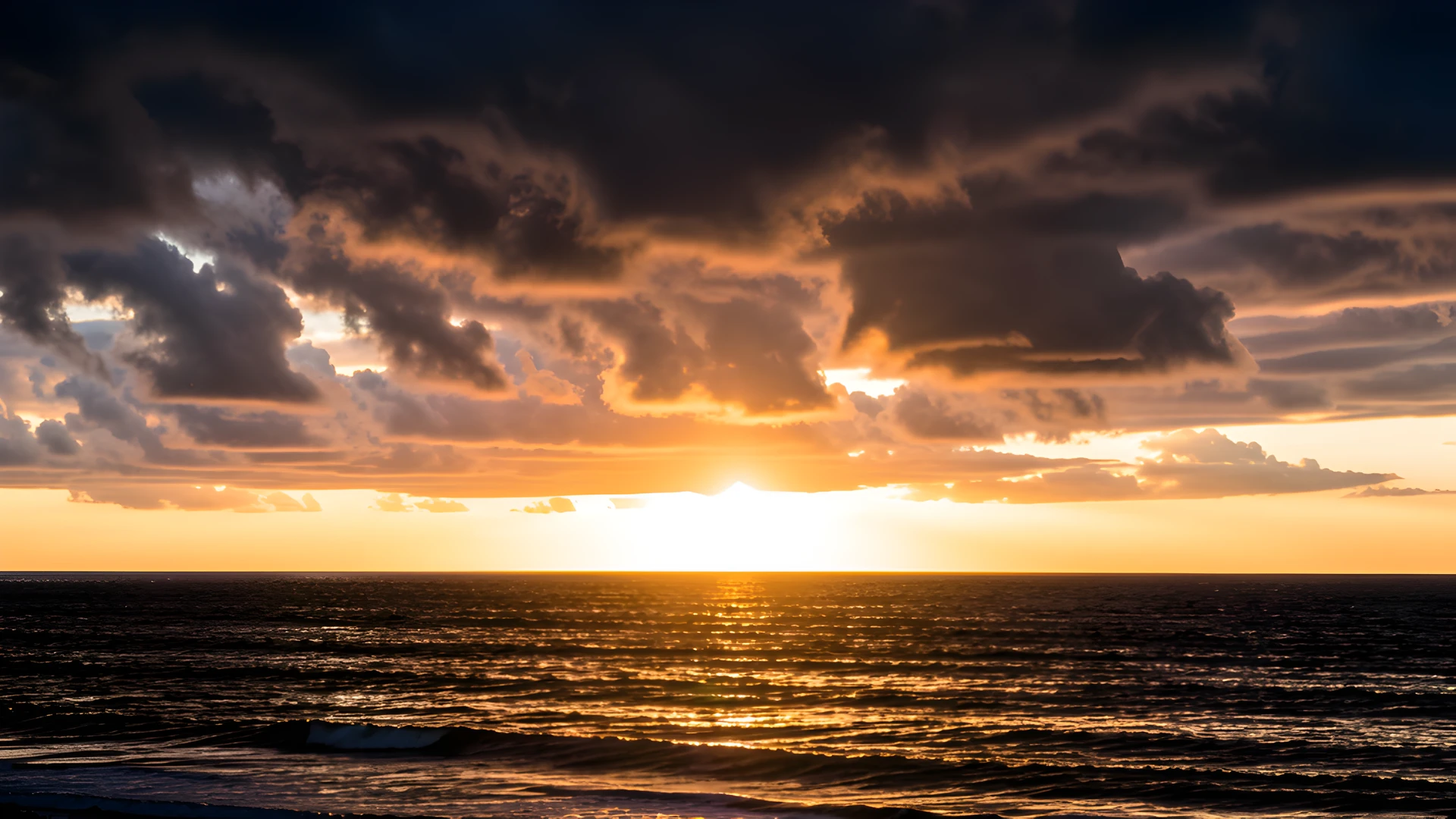 Beach Waves Edge