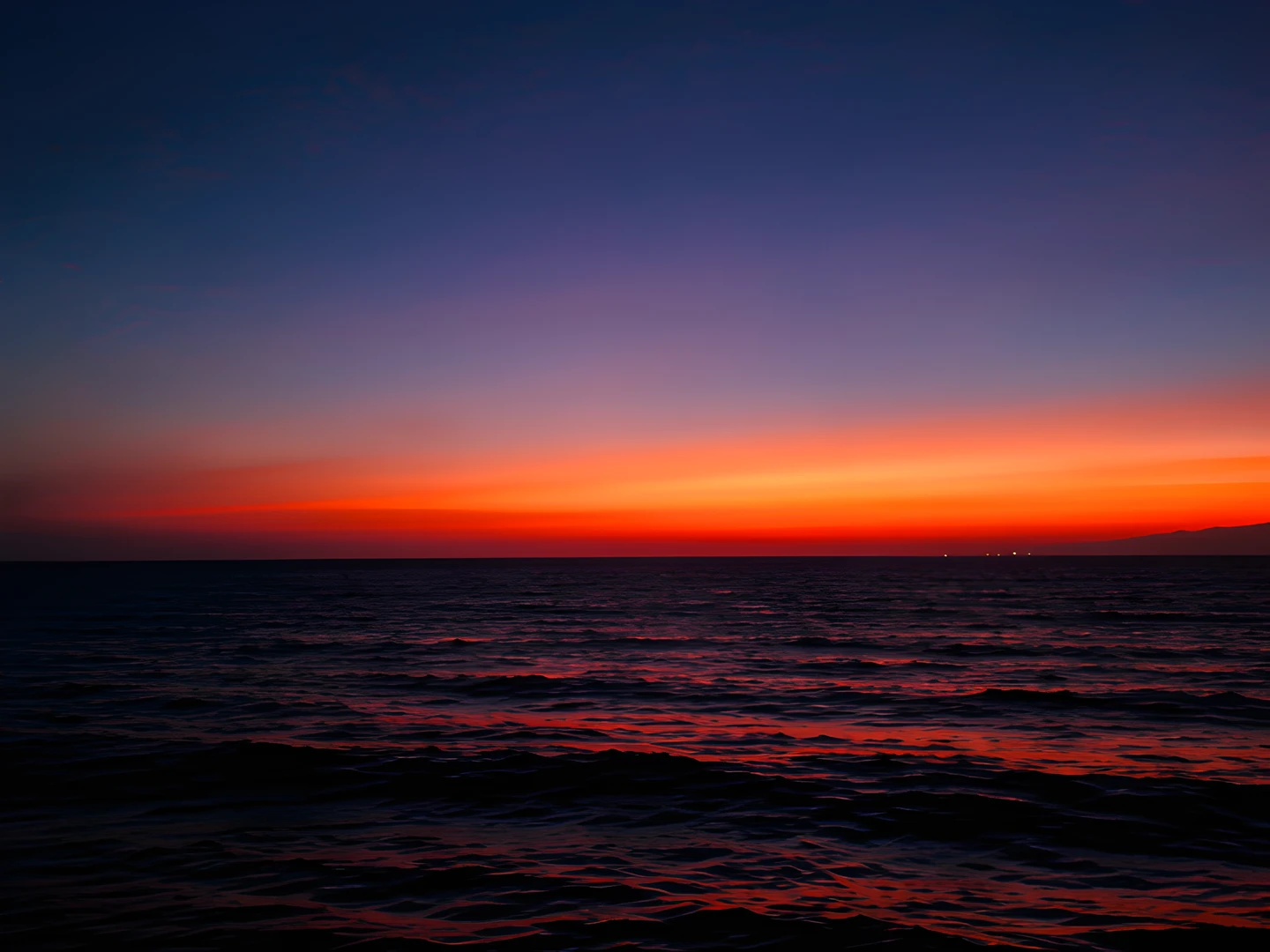 Ocean Twilight Horizon