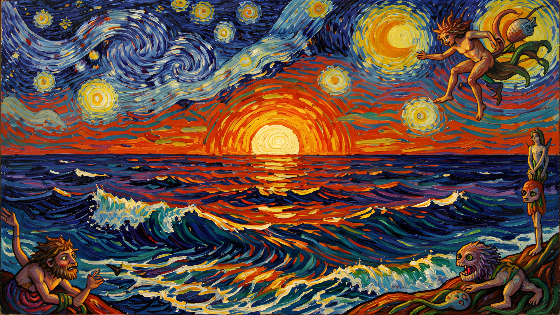 Starry Night Sky