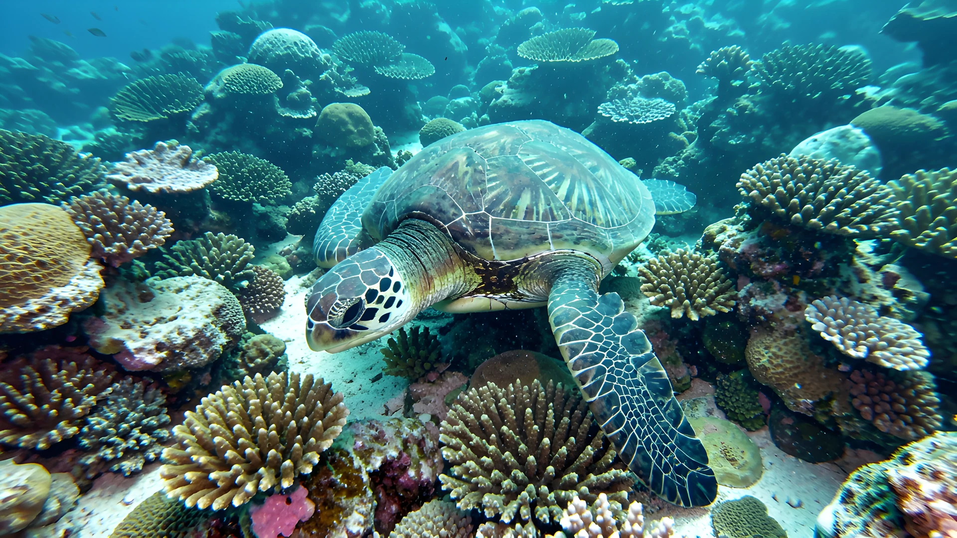 Tropical Reef Scene