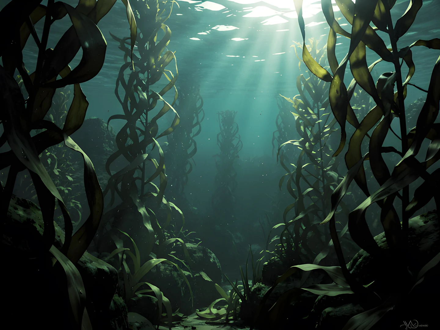 Dark Ocean Depths