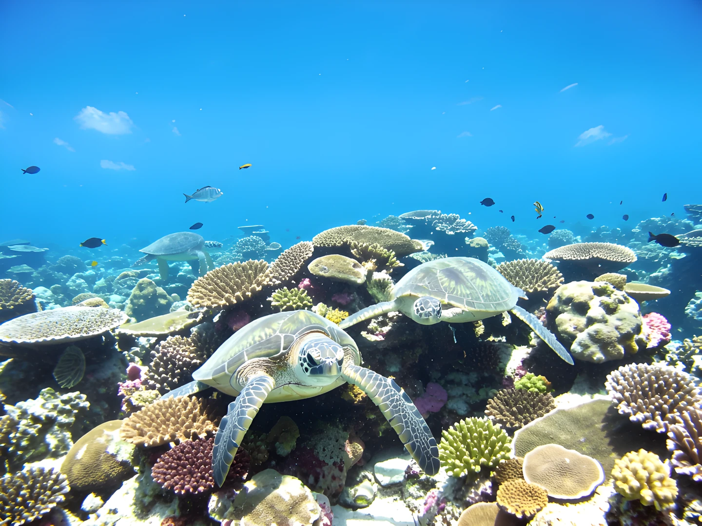 Tropical Reef Scene