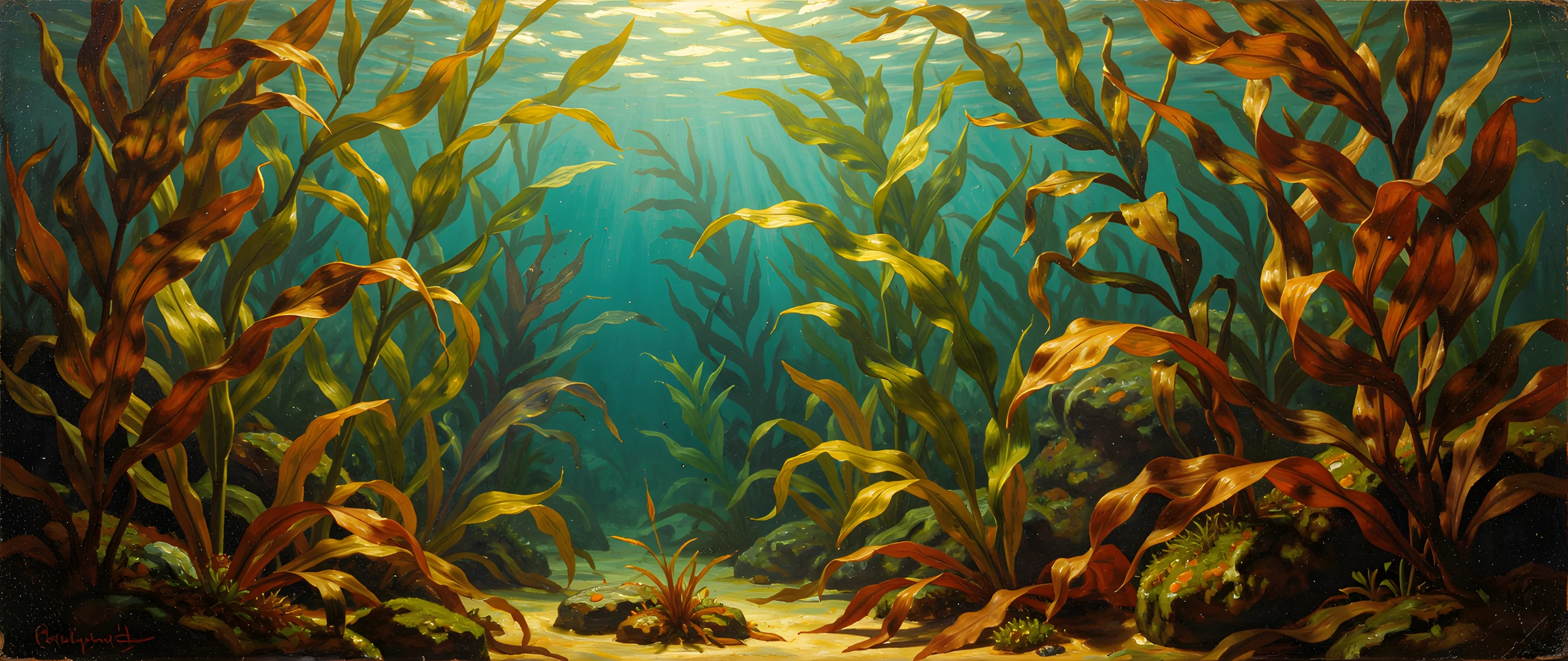 Vibrant Ocean Waves