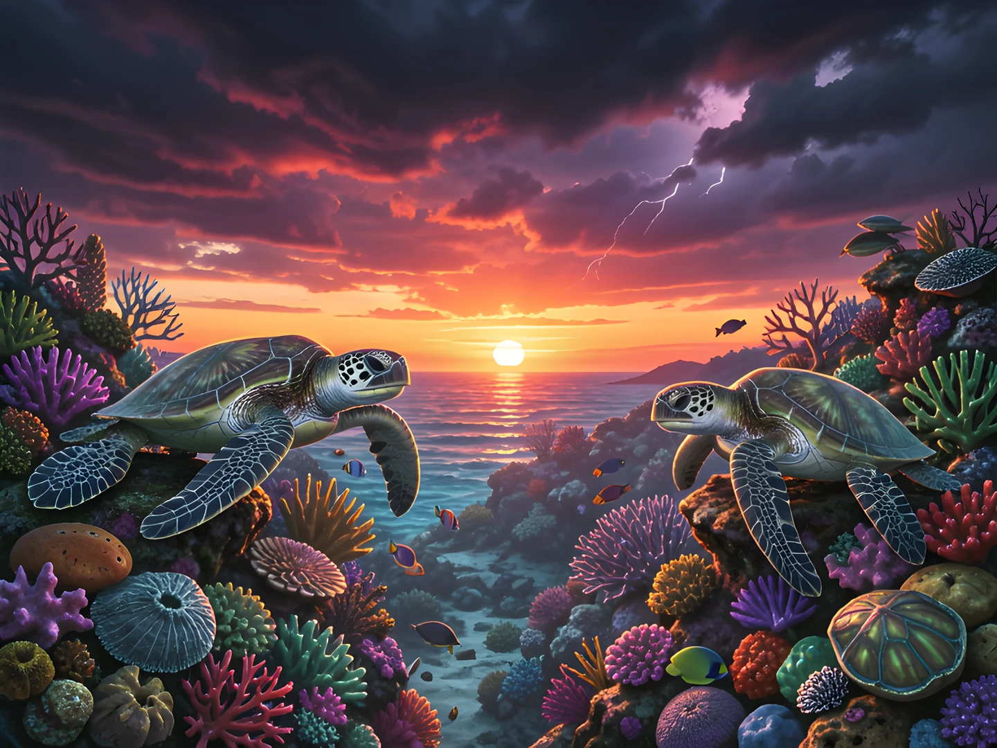 Tropical Reef Storm