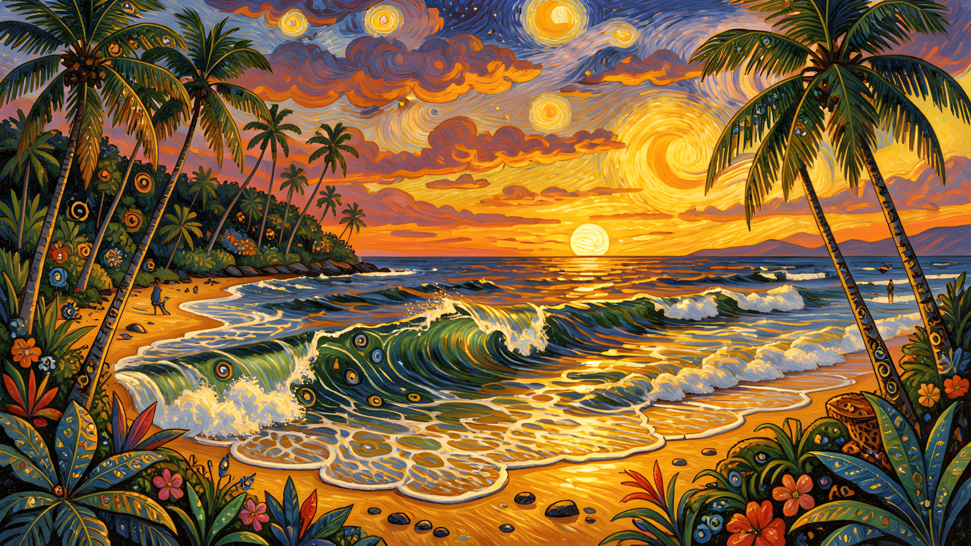 Golden Coast Sunset