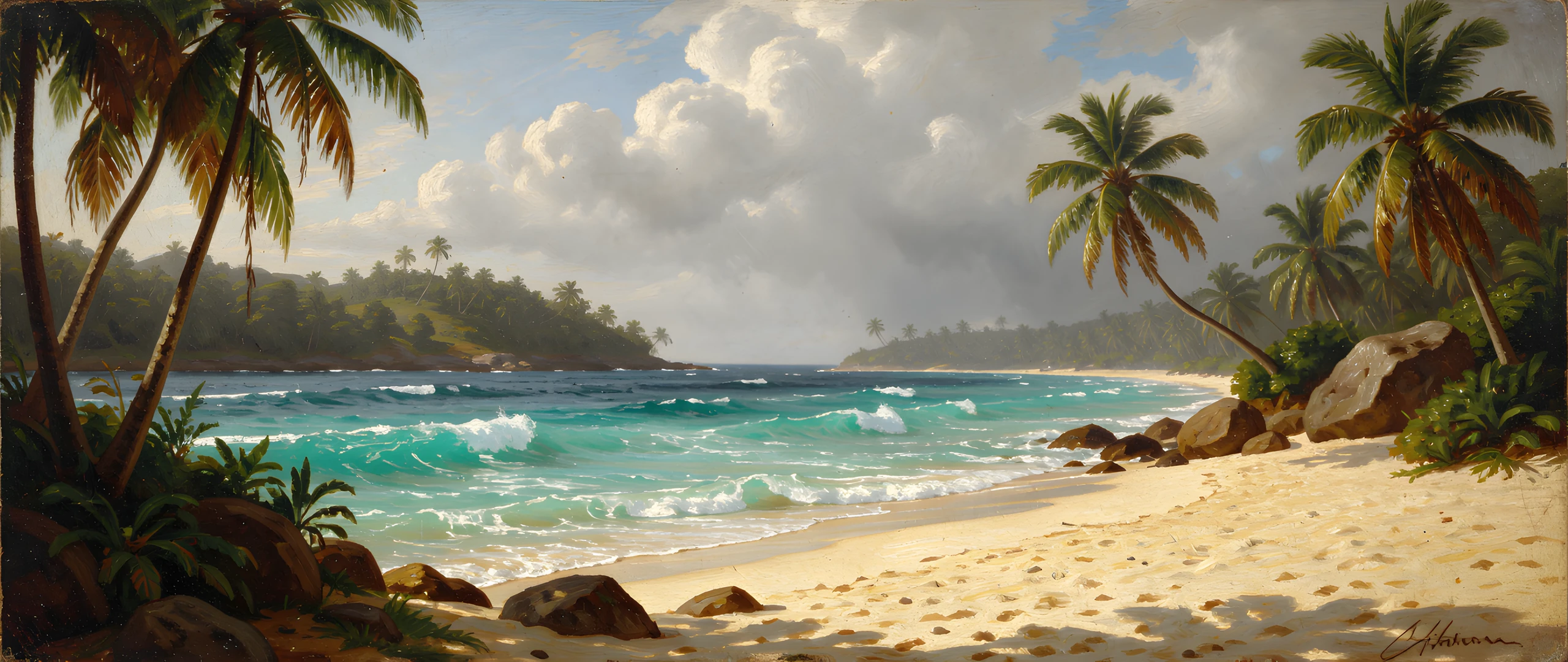 Turquoise Morning Haze