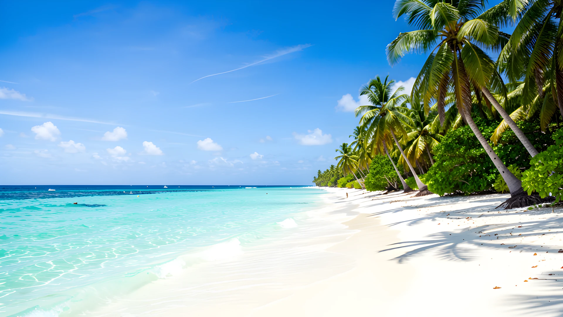 Turquoise Beach Scene