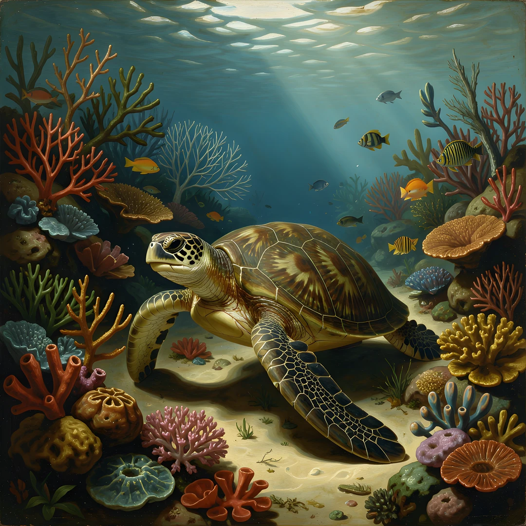 Tropical Reef Scene