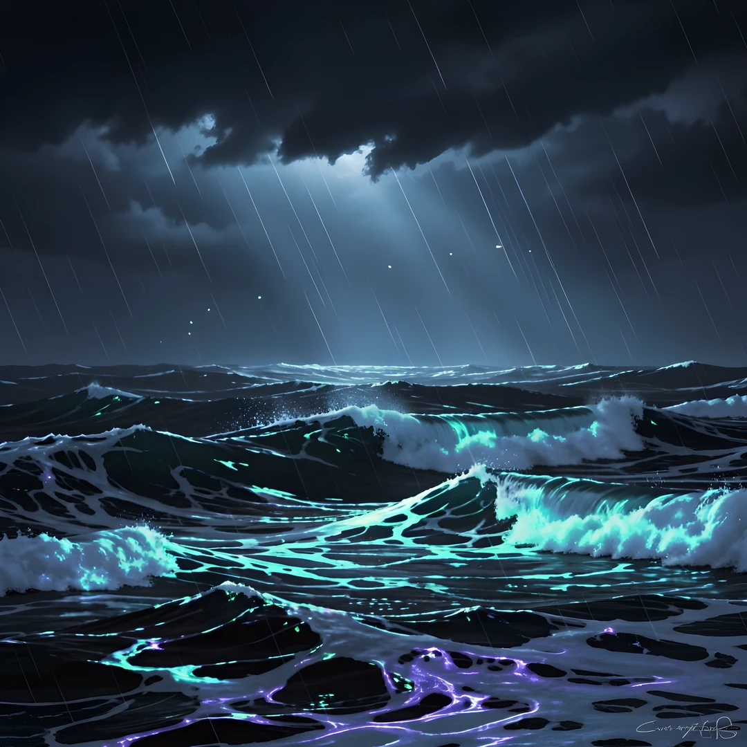Glowing Dark Depths