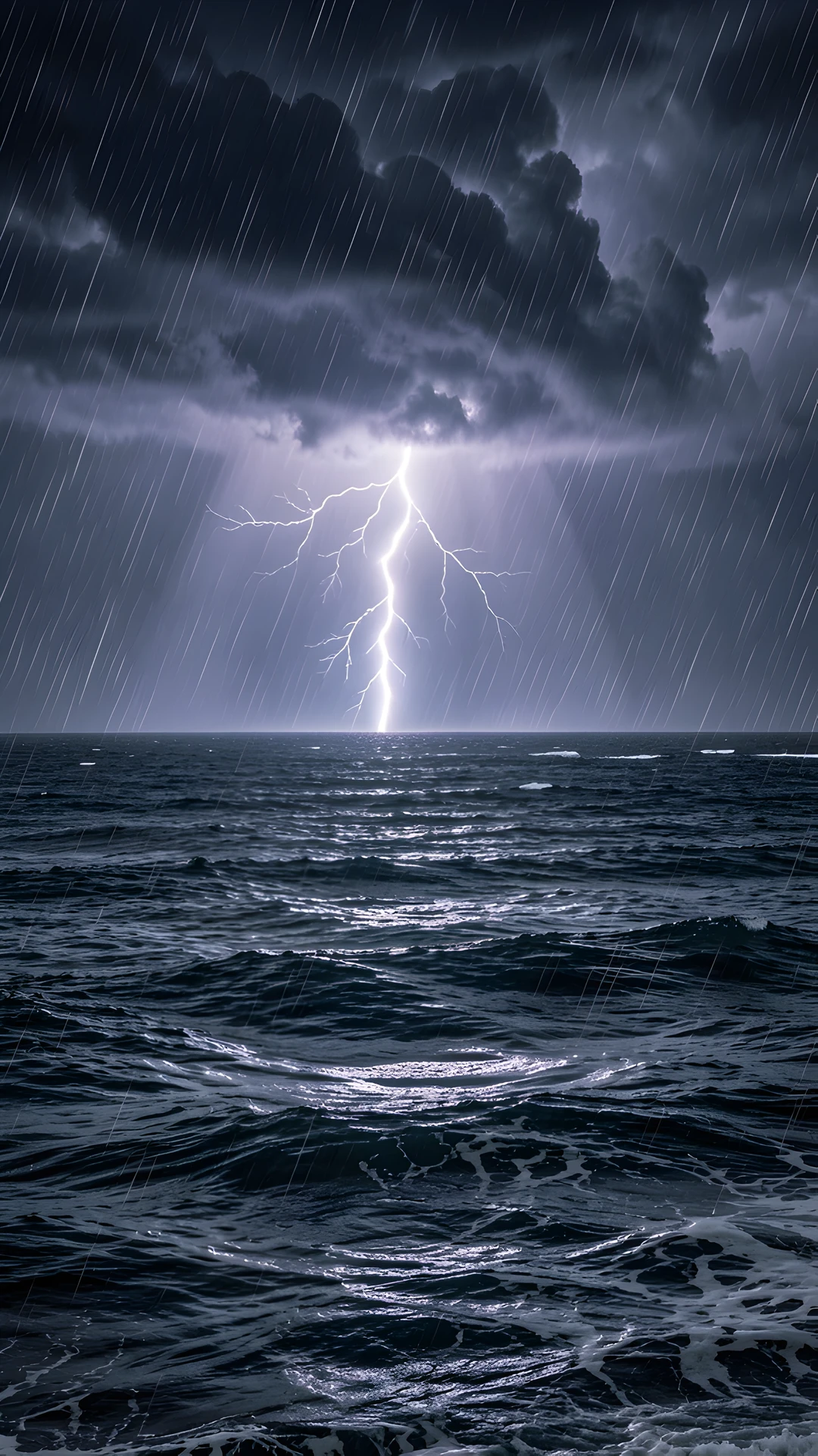 Turbulent Ocean Waves