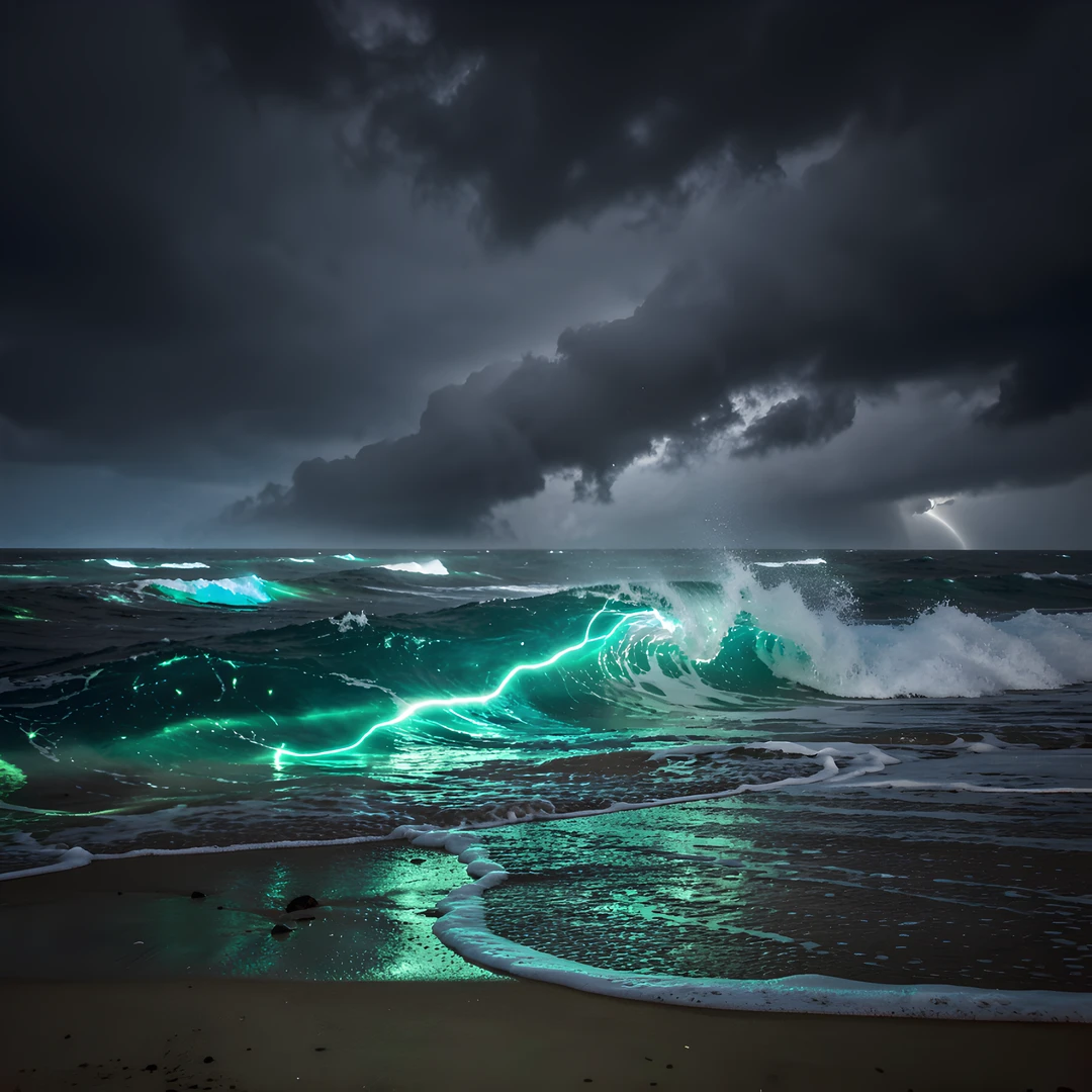 Dark Ocean Storm