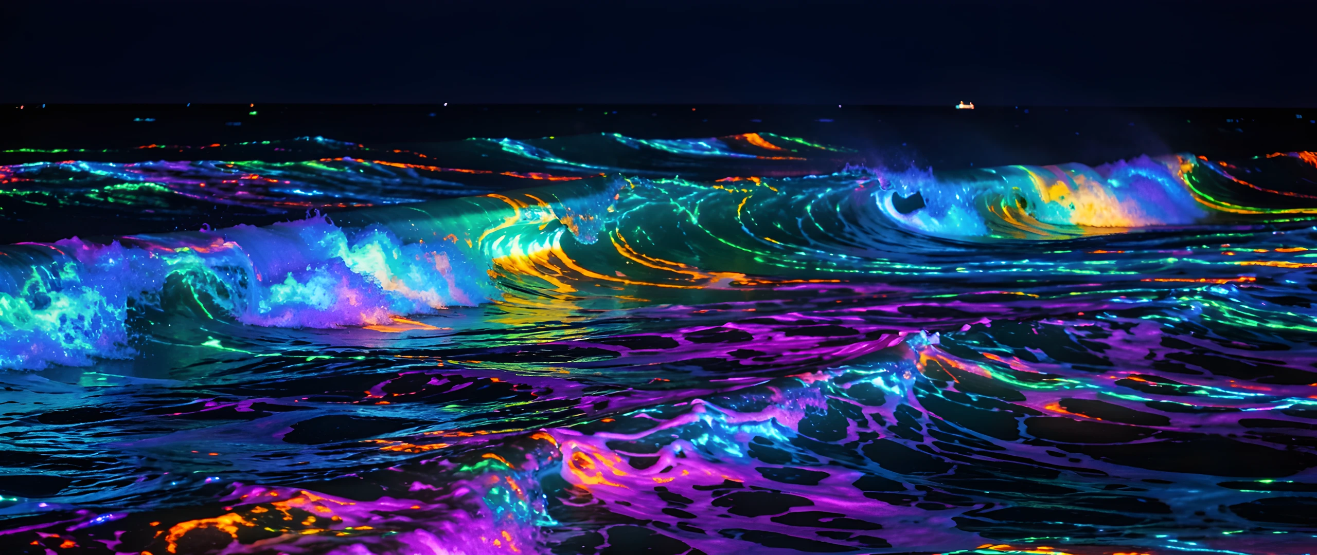 Glowing Ocean Bloom