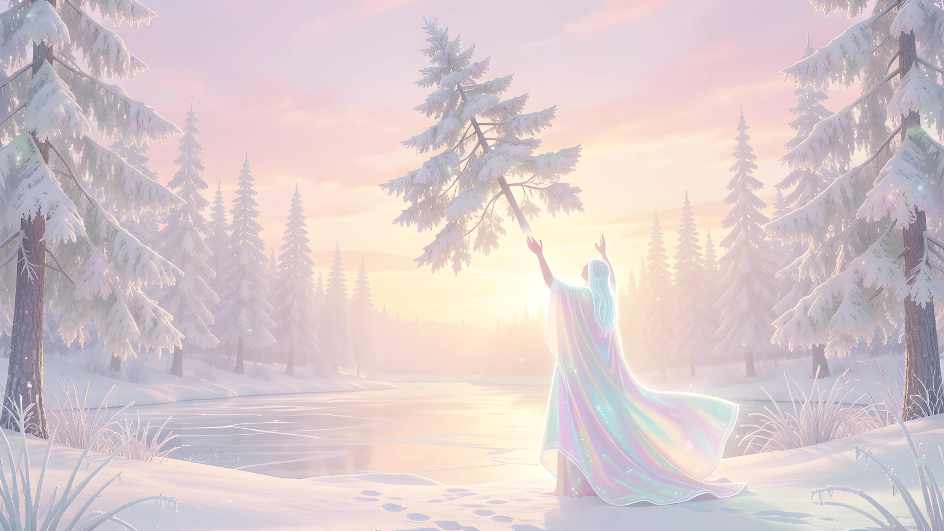 Frozen Crystal Lake