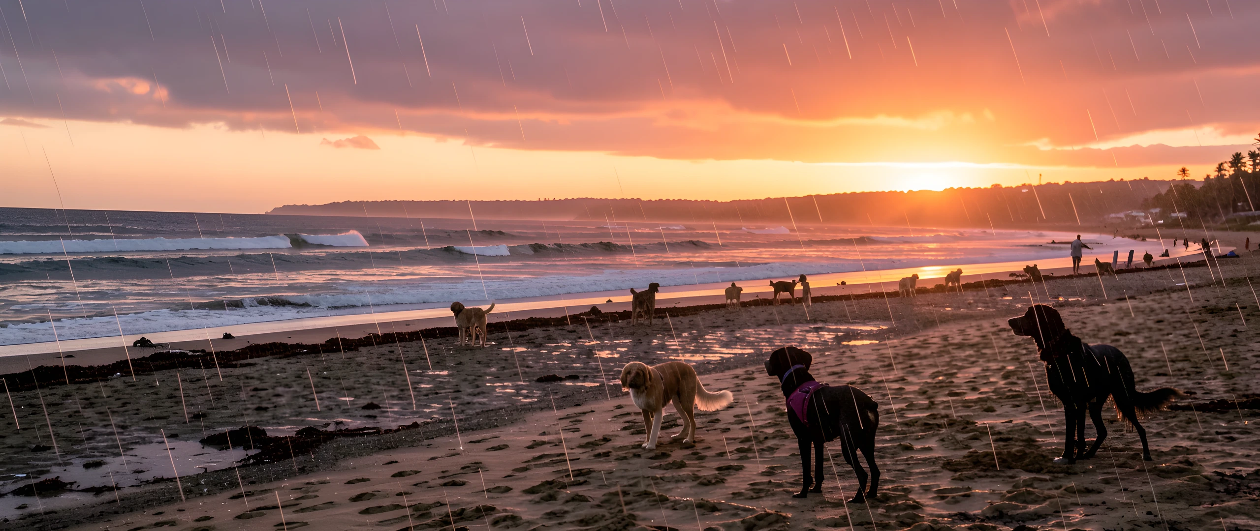 Beachy Evening Scene