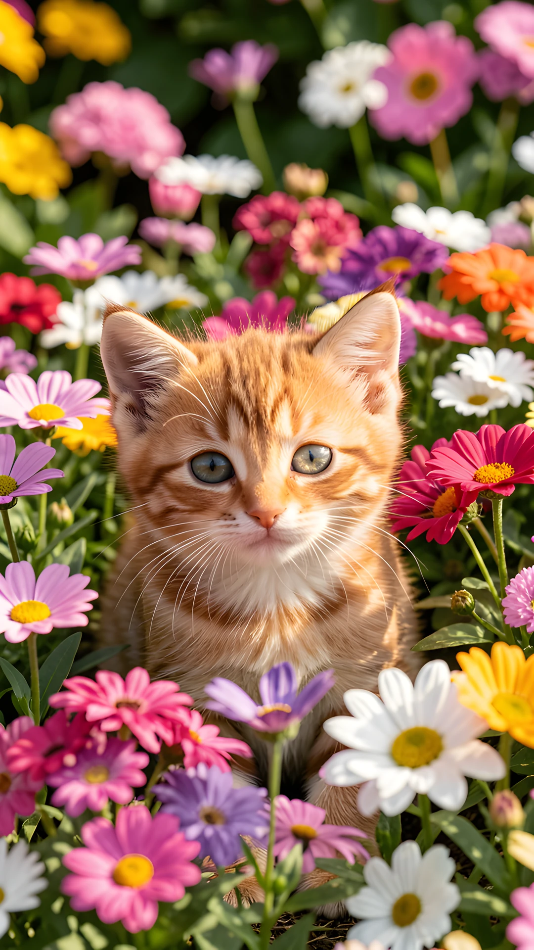 Whimsical Garden Scene