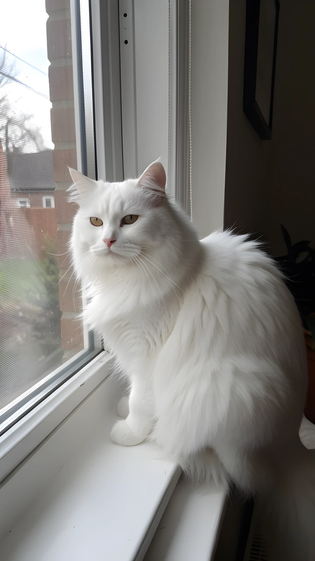 White Cat Window