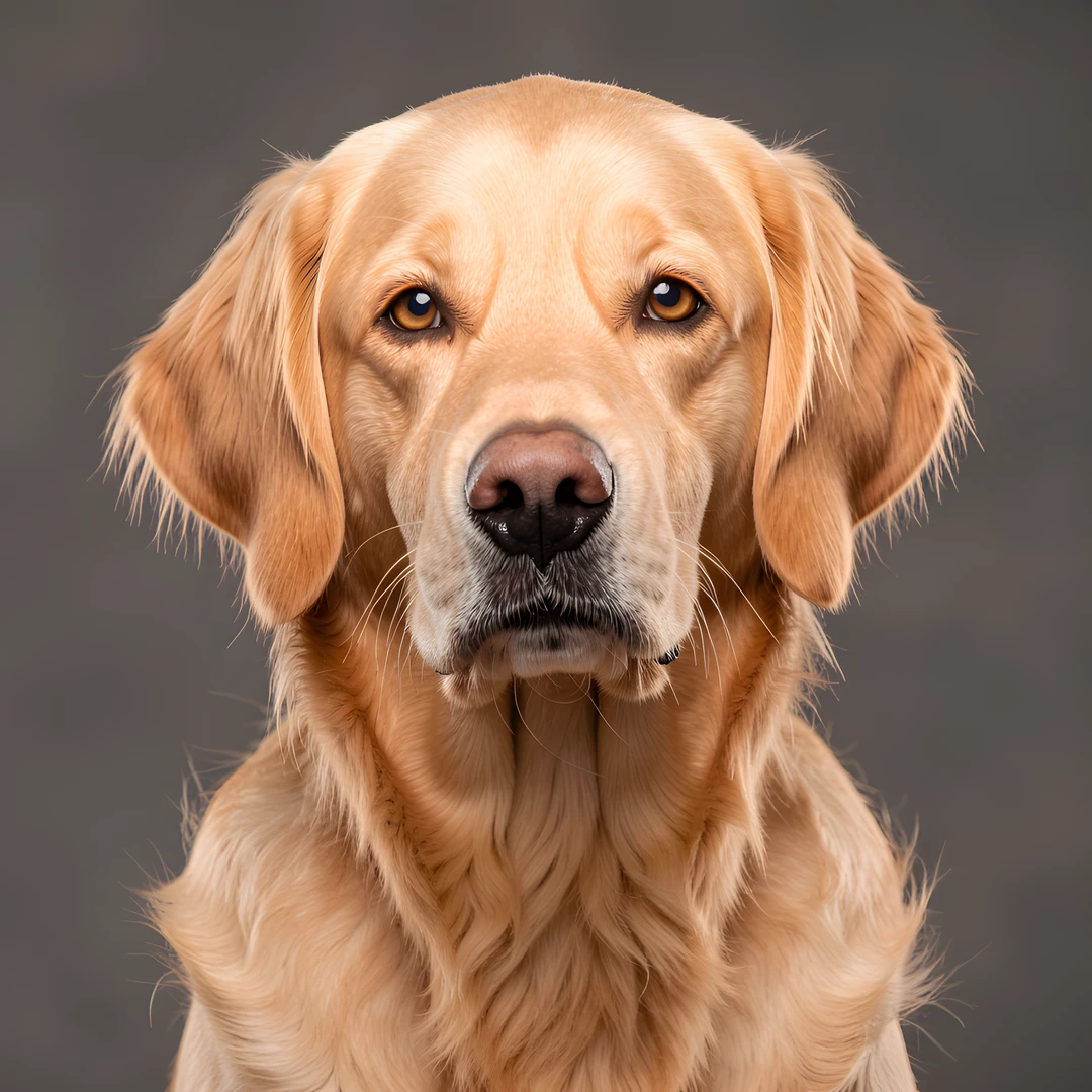 Golden Sunset Dog