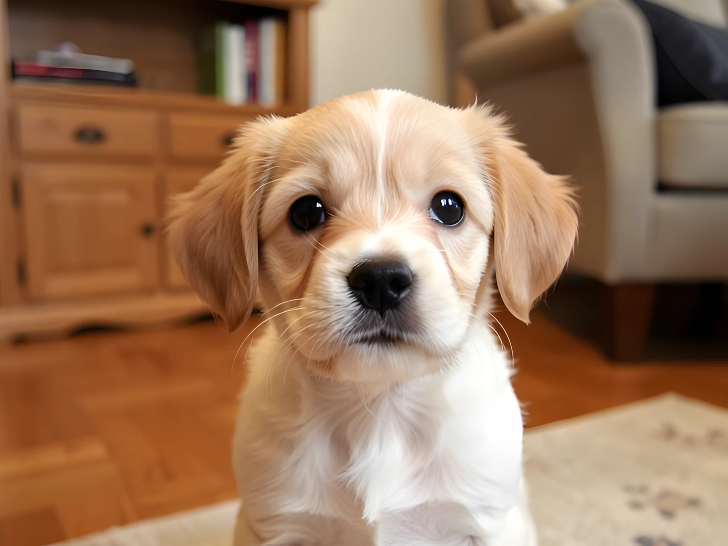 Cute Puppy Portrait