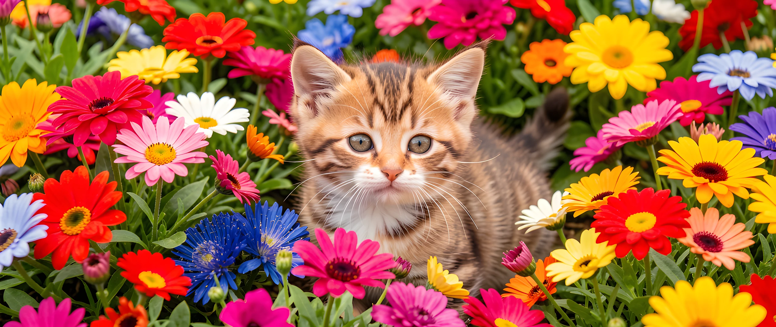 Kitten Garden Party