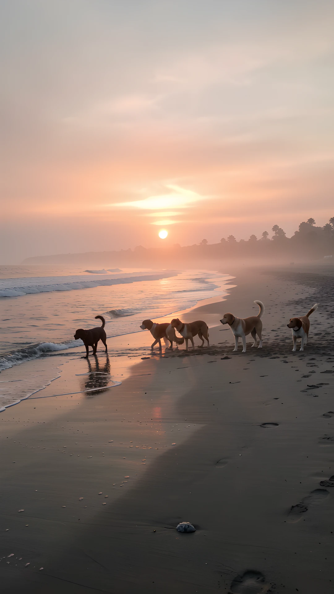 Beach Sunset Haze