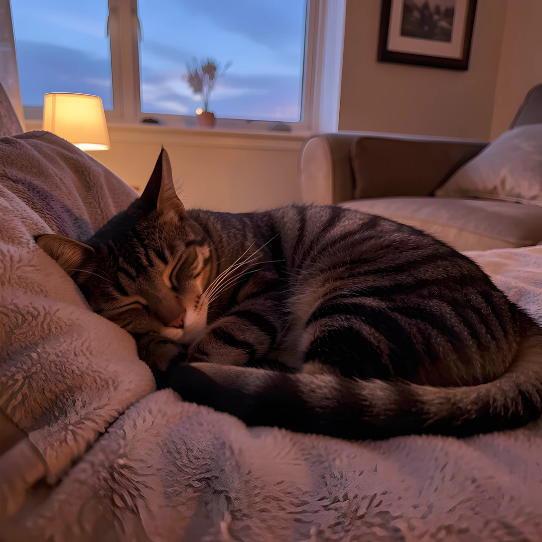 Sunset Cat Nap