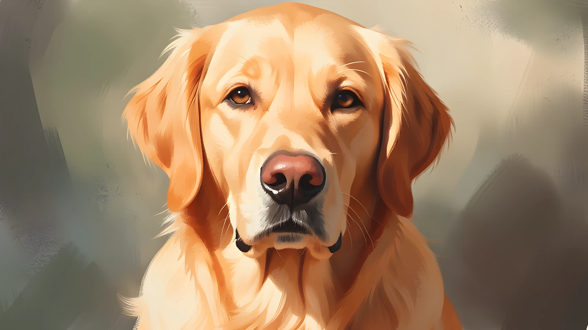 Golden Gentle Hound