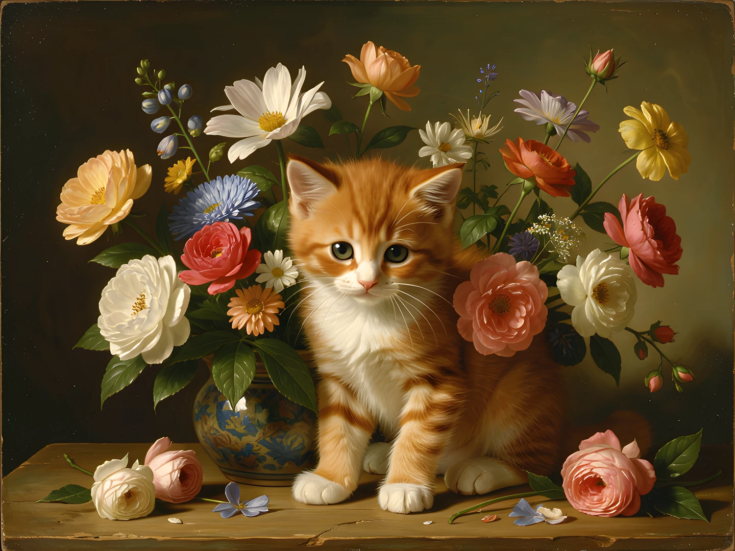 Kitten Blooms Sunshine