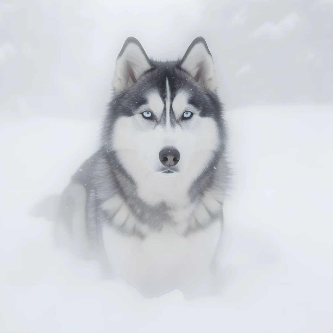 Snowy Arctic Scene