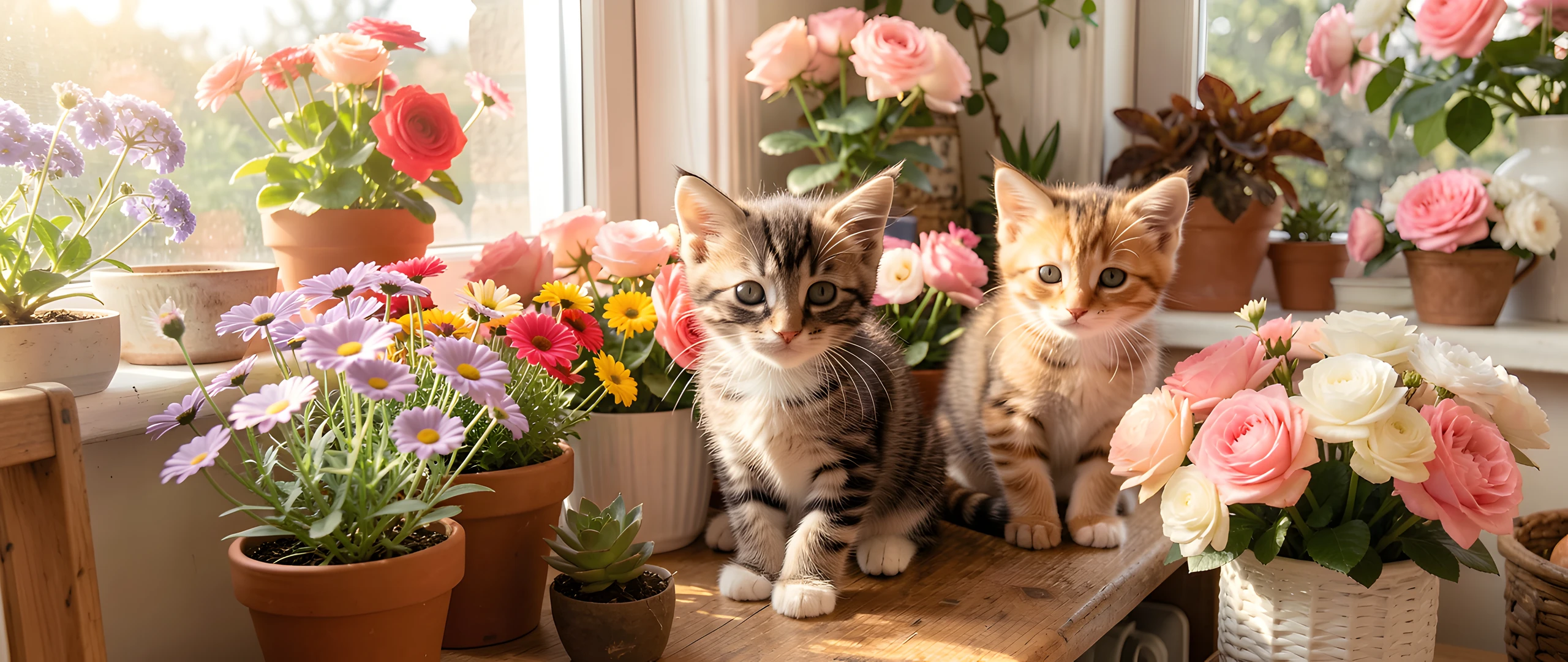 Whiskers In Bloom