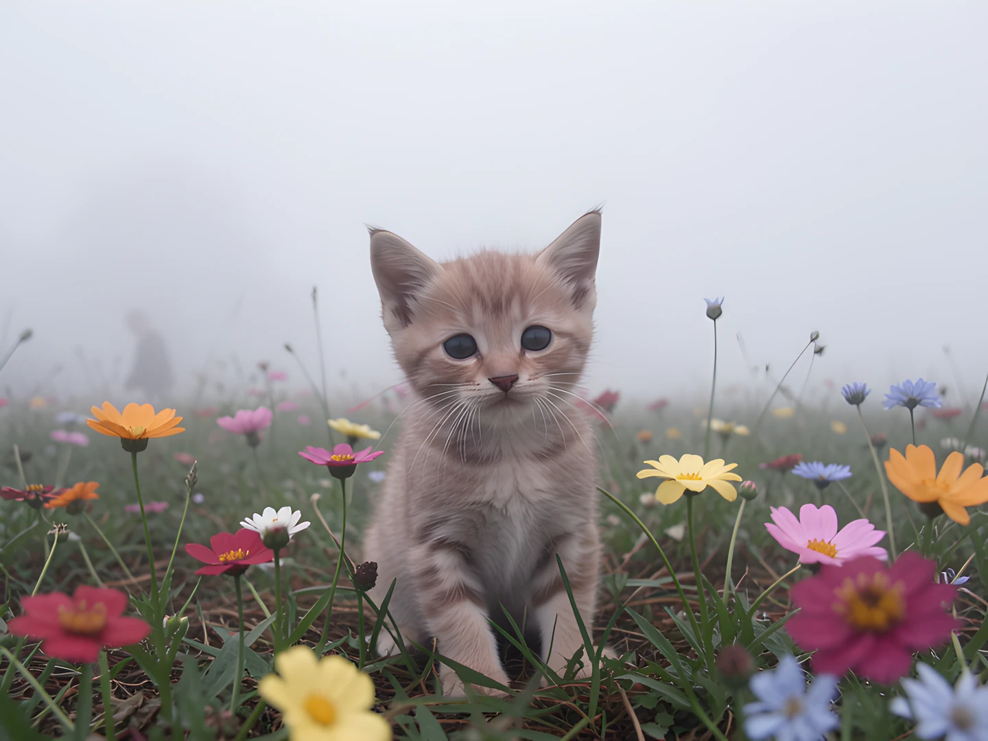 Whimsical Garden Scene