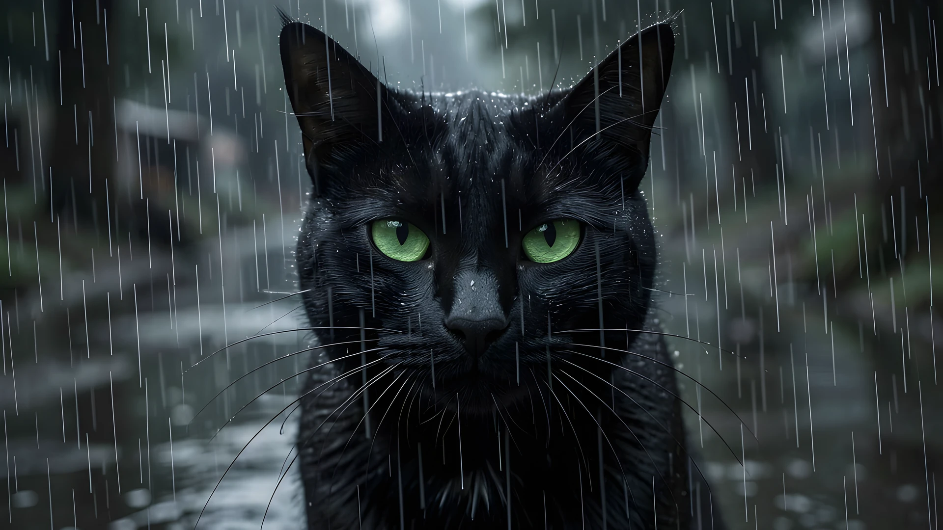 Midnight Feline Dream