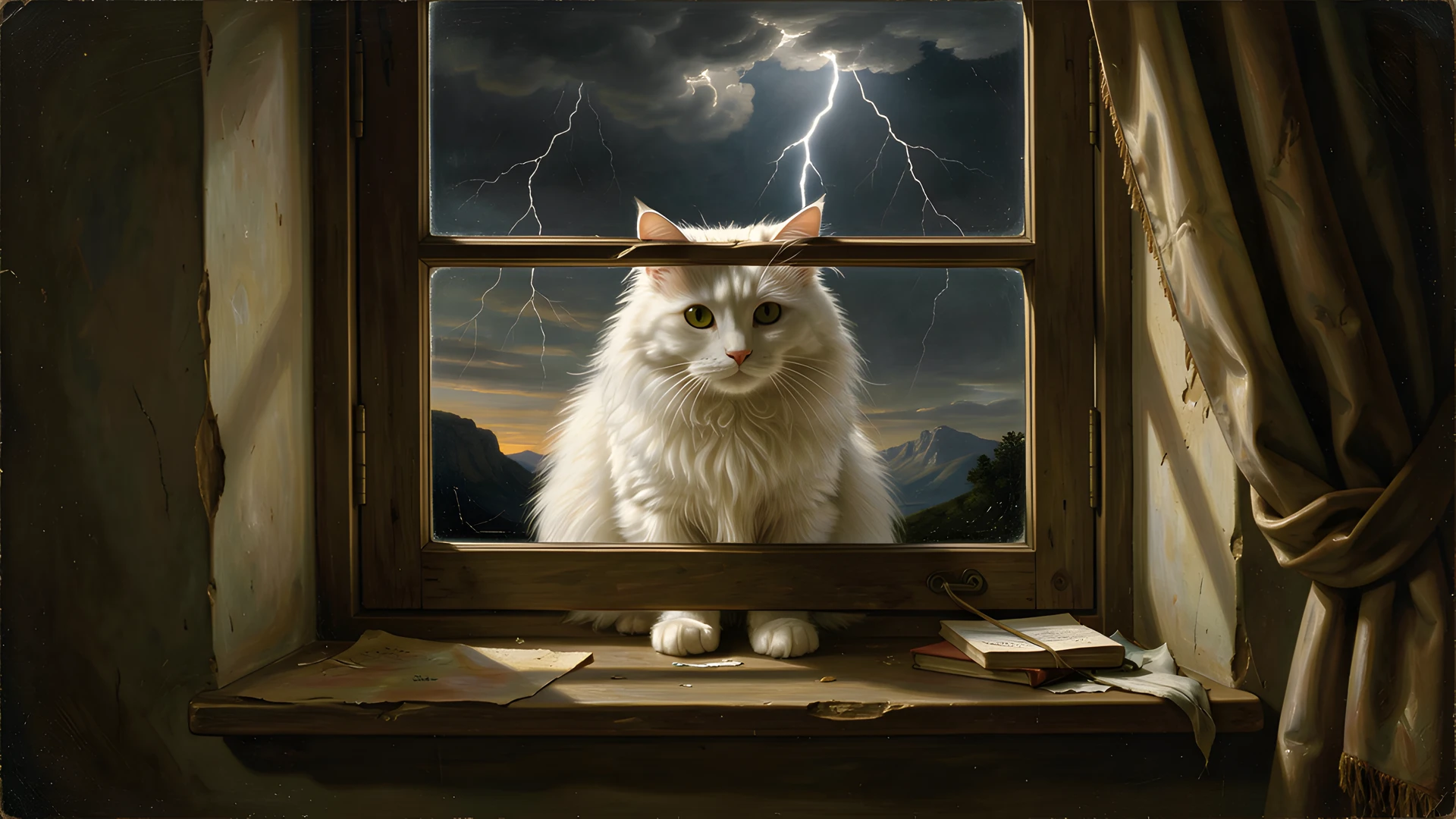 Furry Stormy Morning