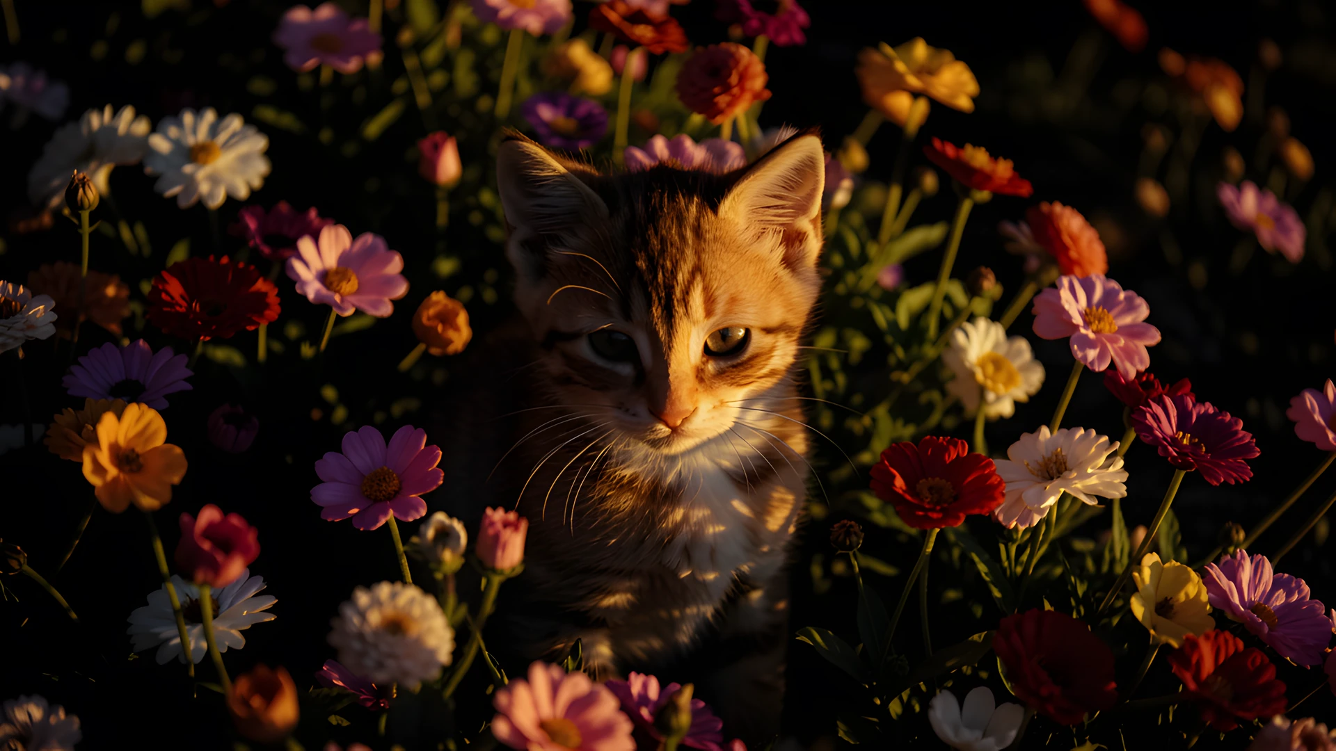 Golden Petal Garden