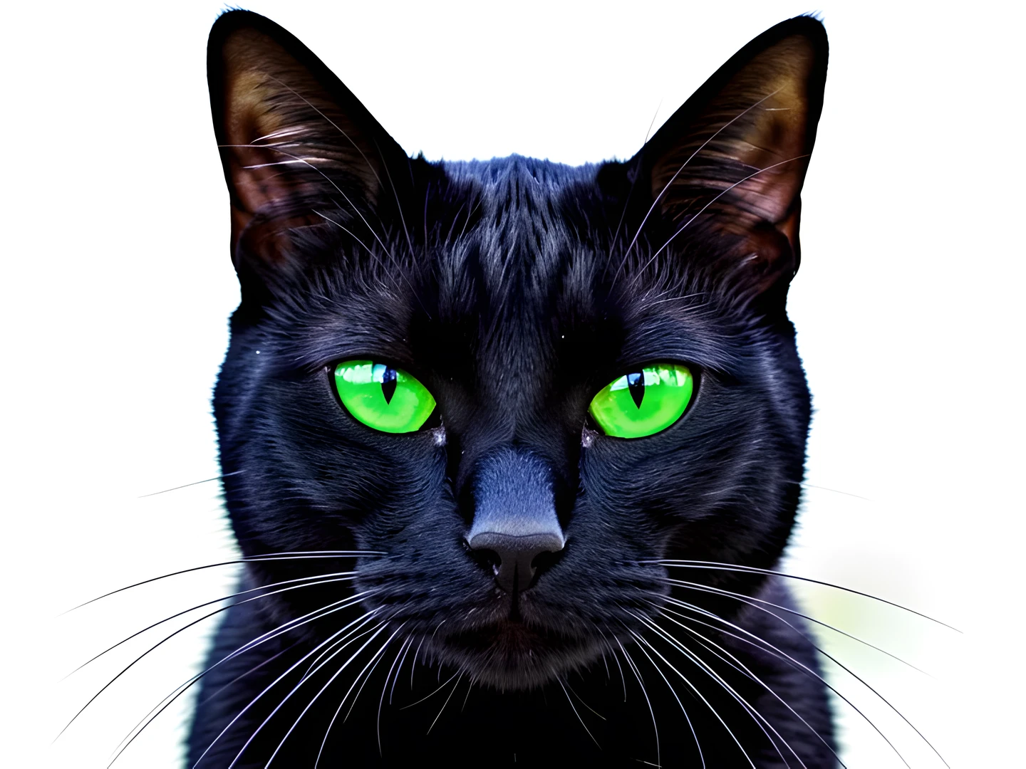 Whiskered Feline Eyes