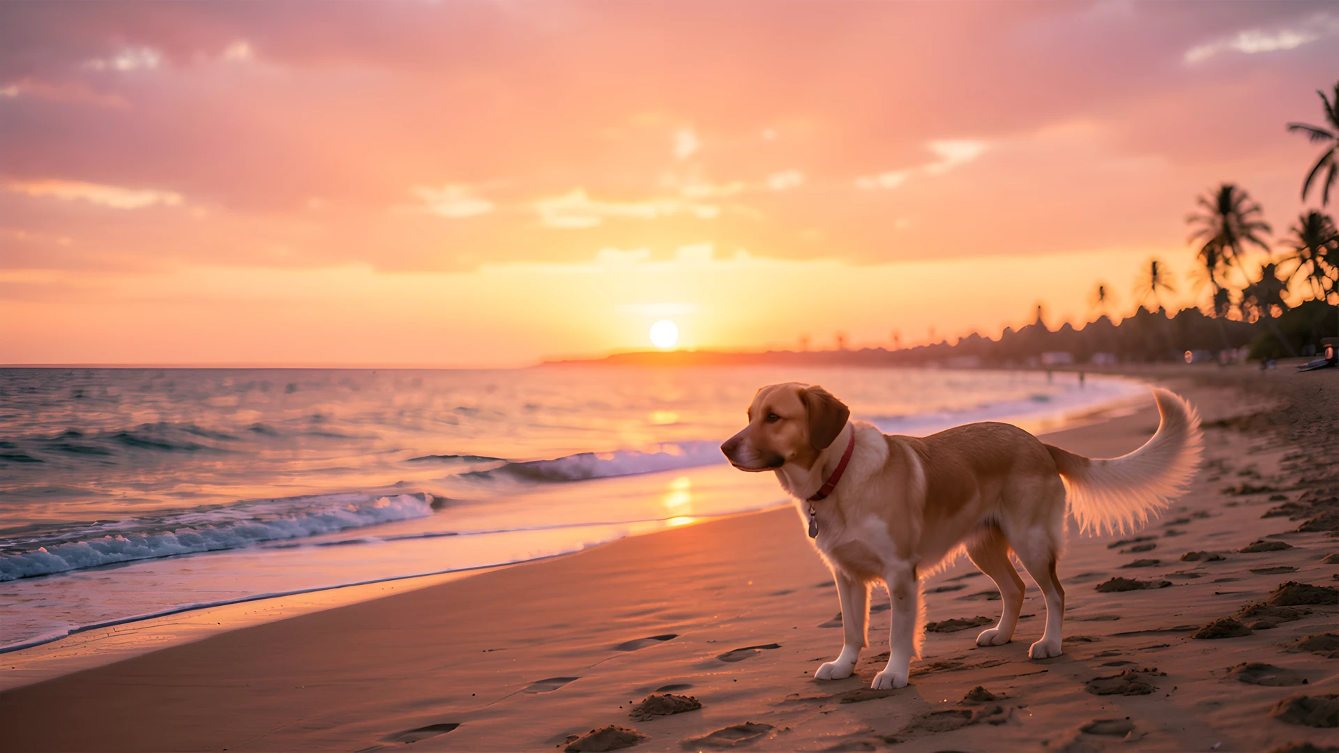Coastal Sunset Haze