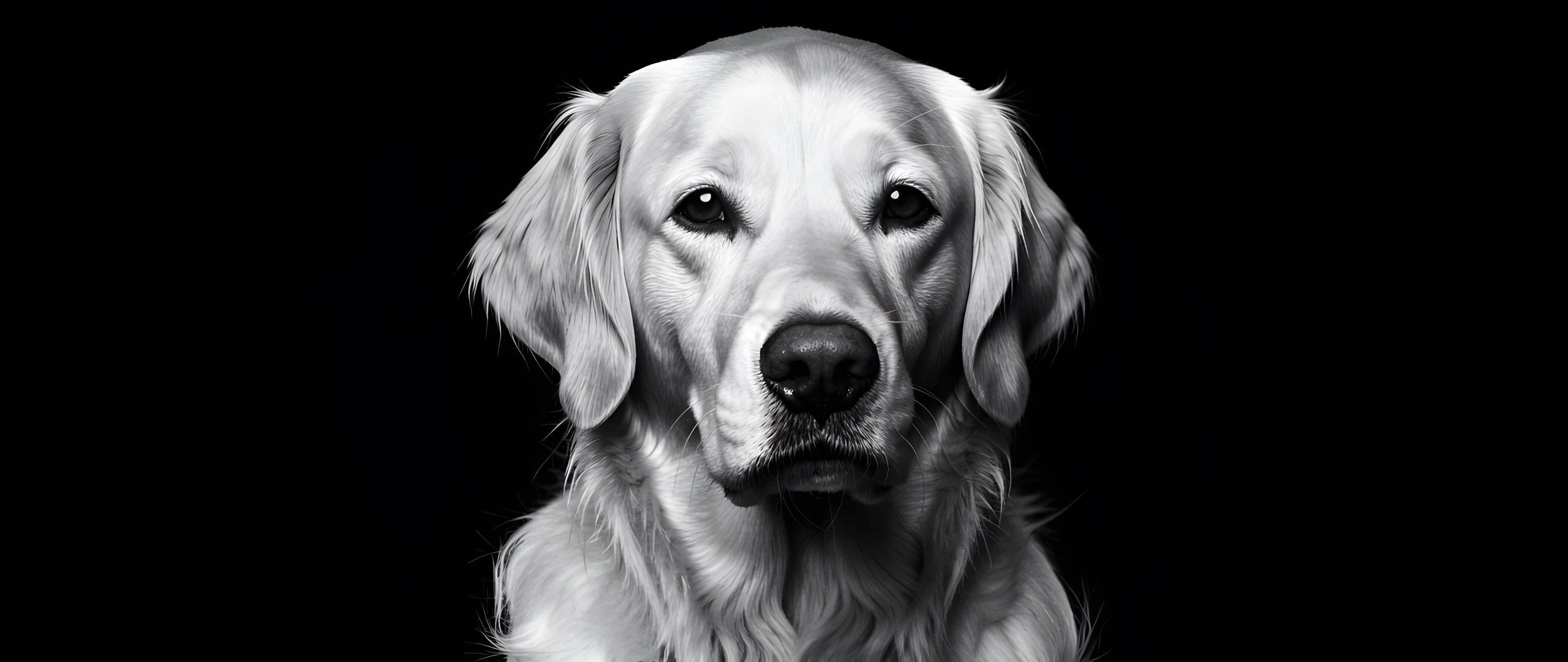 Golden Noir Portrait